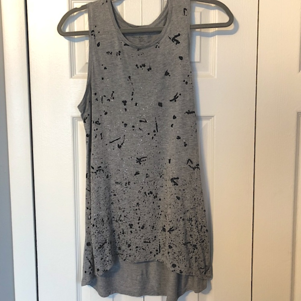 Calvin Klein Sleeveless Top with silver flecks